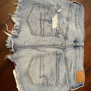 American Eagle blue jean shorts
